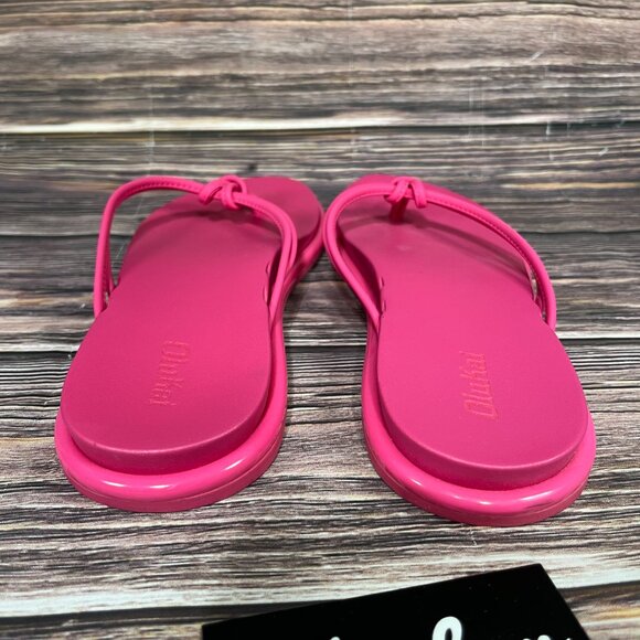 OluKai‎ Aka Women's Flip Flop Sandals Pink - Picture 4 of 8